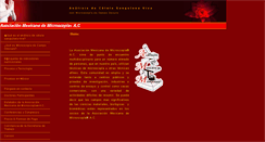 Desktop Screenshot of amm.org.mx